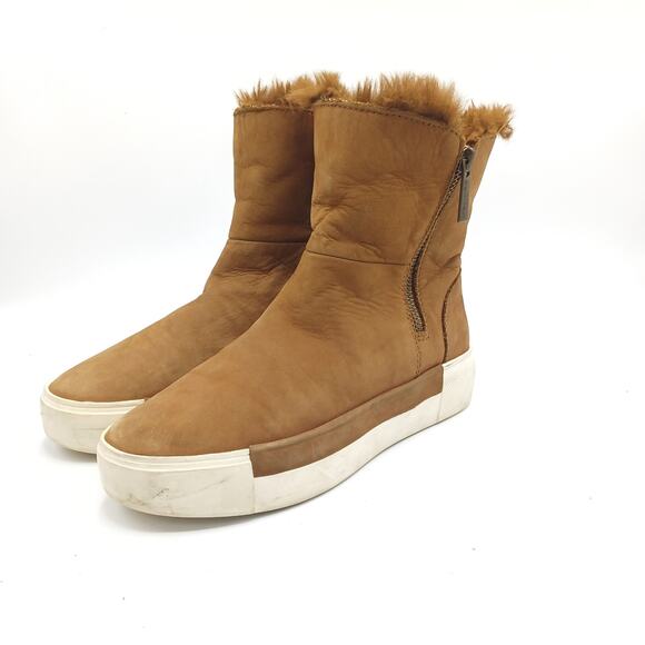 J/SLIDES Shoes - EUC J/SLIDES Tristan Waterproof Fur Lined Booties Sz 6  Winter Outdoor Cozy Warm
